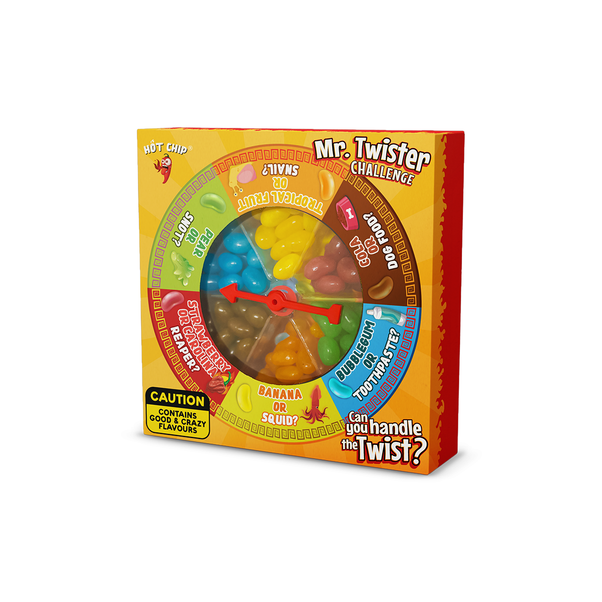 Mr. Twister Challenge jellybean