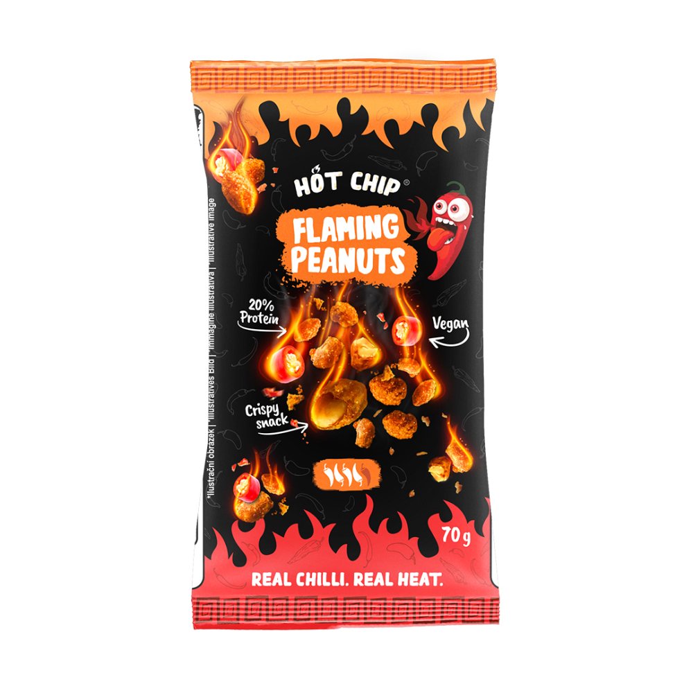 HOT CHIP Flaming Peanuts